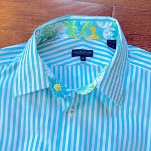 Men’s Lily Pulitzer Button Down Shirt. Size XL